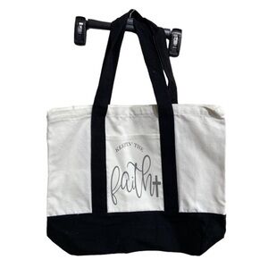 New canvas tote bag